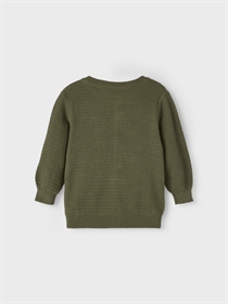 NAME IT Strik Cardigan Felucas Four Leaf Clover